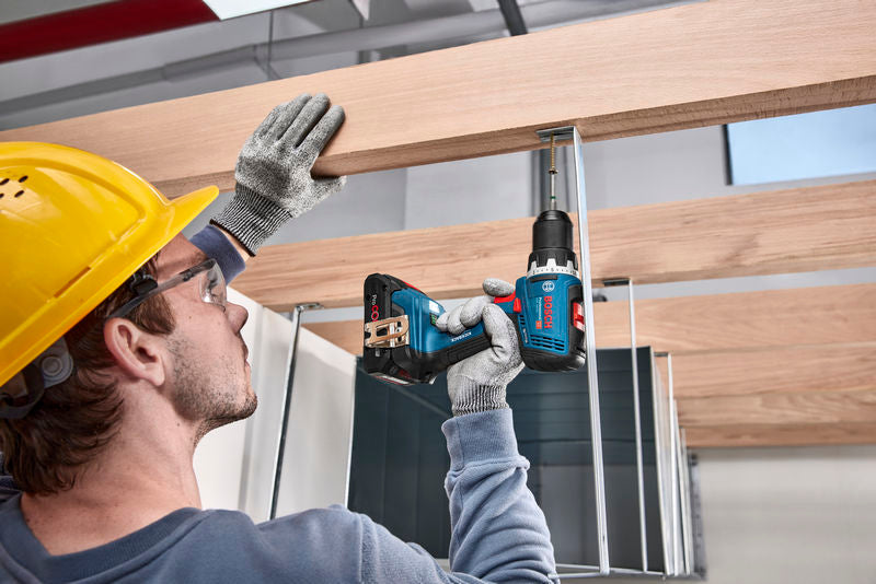 2 x 18V-Set: GSR + GBH, 45-tlg. Schraubendreher-Set, 3-tlg. Bohrer-Set