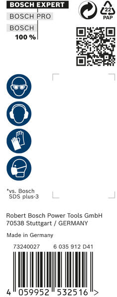 EXPERT SDS plus-7X Hammerbohrer, 5 x 50 x 115 mm, 30-tlg