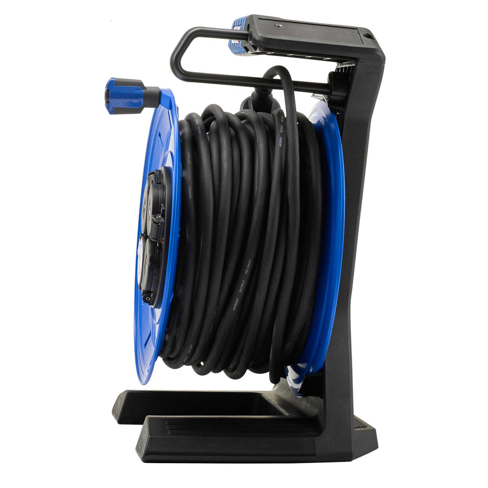 Vollkunststoff-Kabeltrommel Generation 7 Champion 40 m H07RN-F 3G2,5 IP54 Ø290 mm