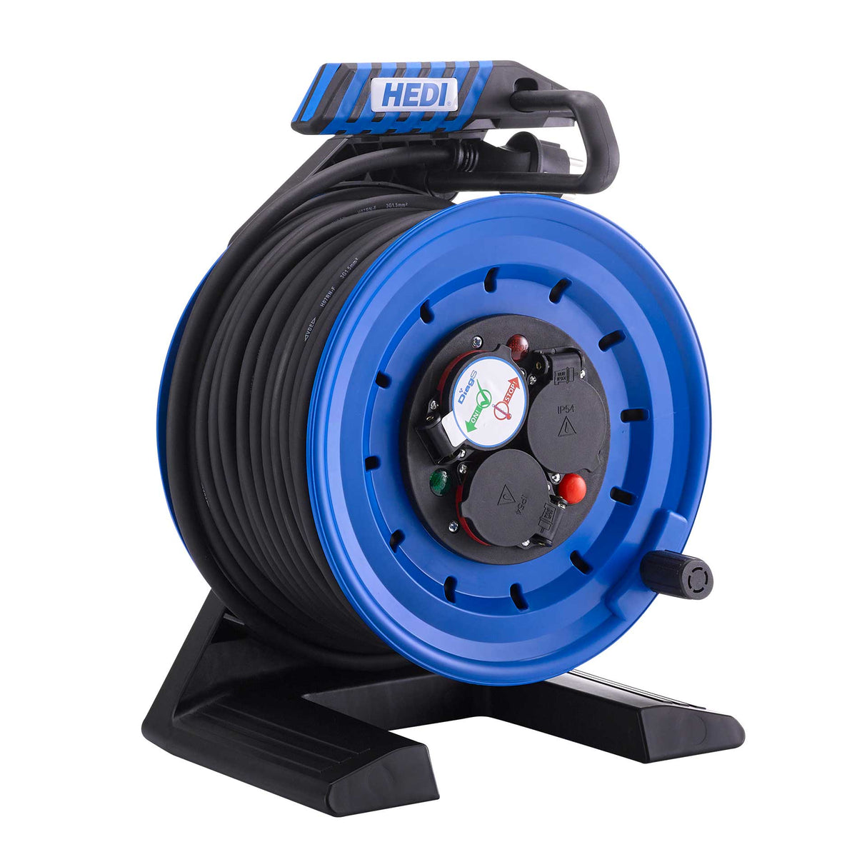 Vollkunststoff-Kabeltrommel Generation 7 Companion 25 m H07RN-F 3G1,5 IP44 Ø250 mm