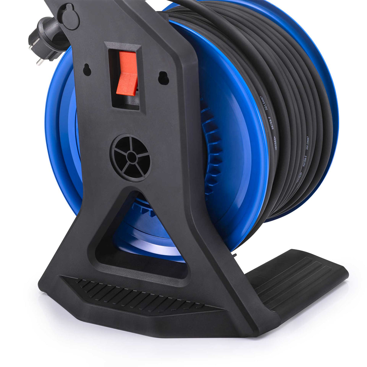 Vollkunststoff-Kabeltrommel Generation 7 Companion 40 m H07RN-F 3G1,5 IP44 Ø250 mm