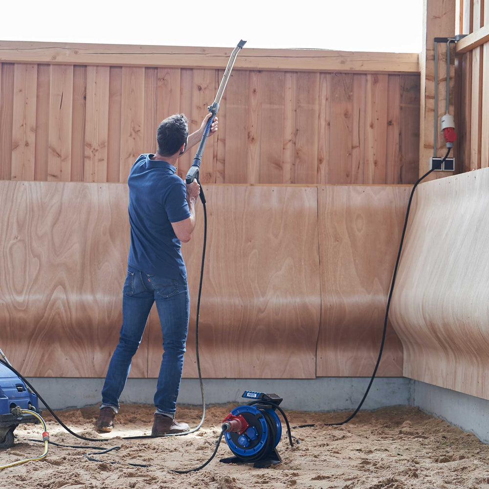 Vollkunststoff-Drehstromkabeltrommel Generation 7 Companion 20 m H07RN-F 5G2,5 16A 400V IP44 Ø250 mm