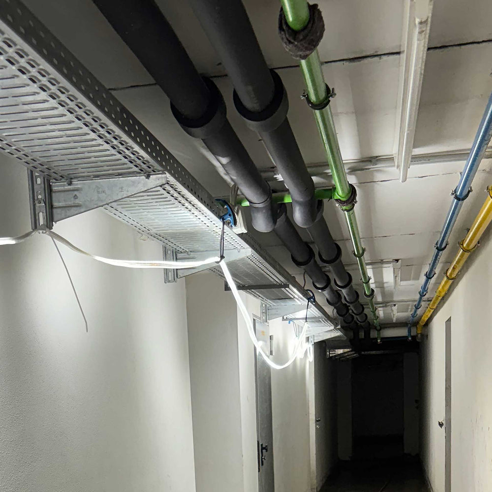 Vollkunststoff LED-LICHTBAND-Trommel LED 25m