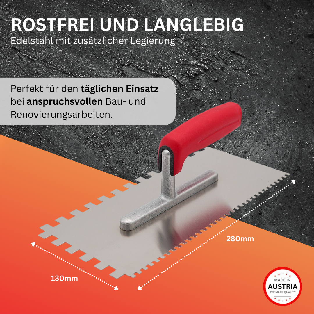 Doppel-Zahnkelle Edelstahl – Softgriff – E4/E10 oder E4/E12 – Profiqualität