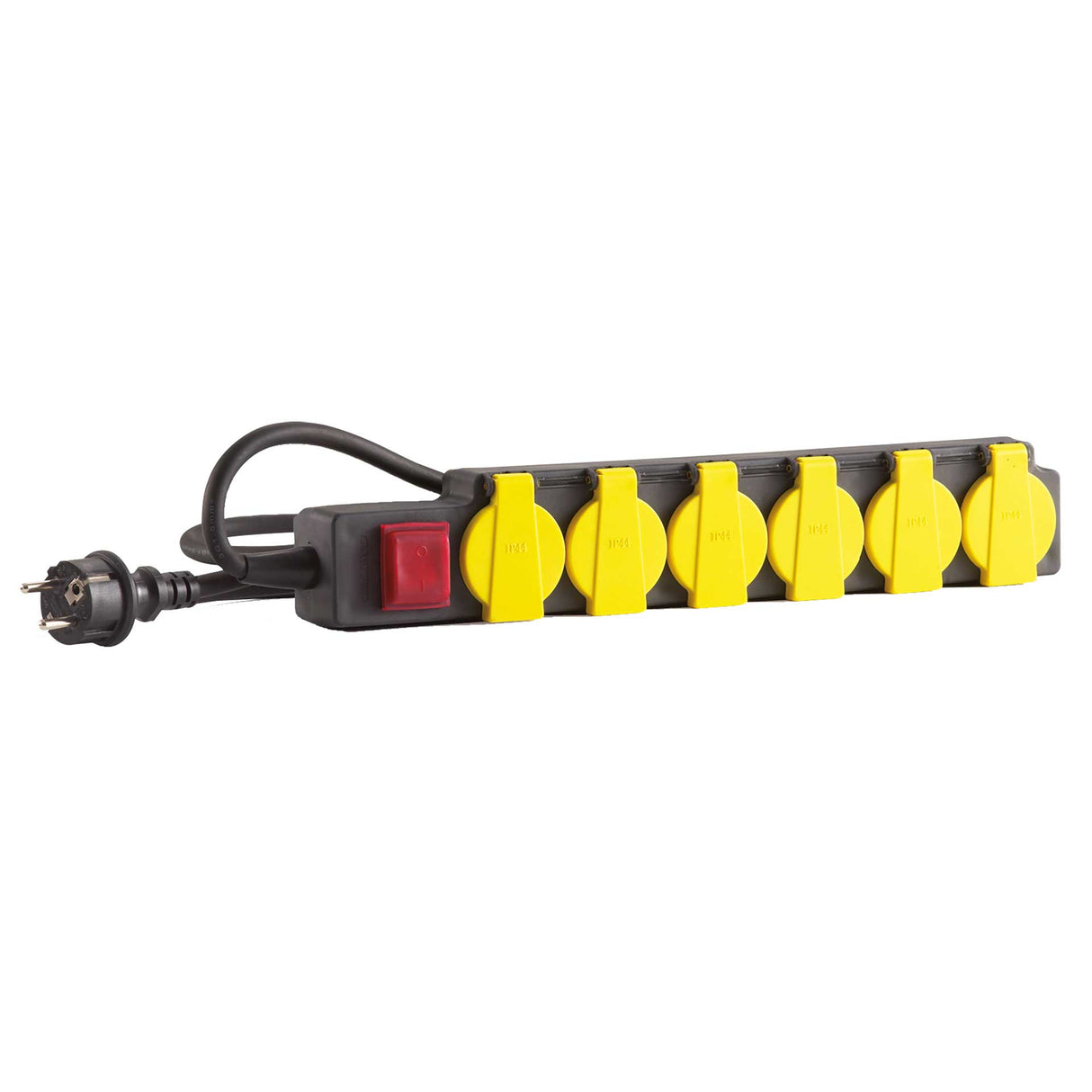 6-fach Steckdosenleiste IP44