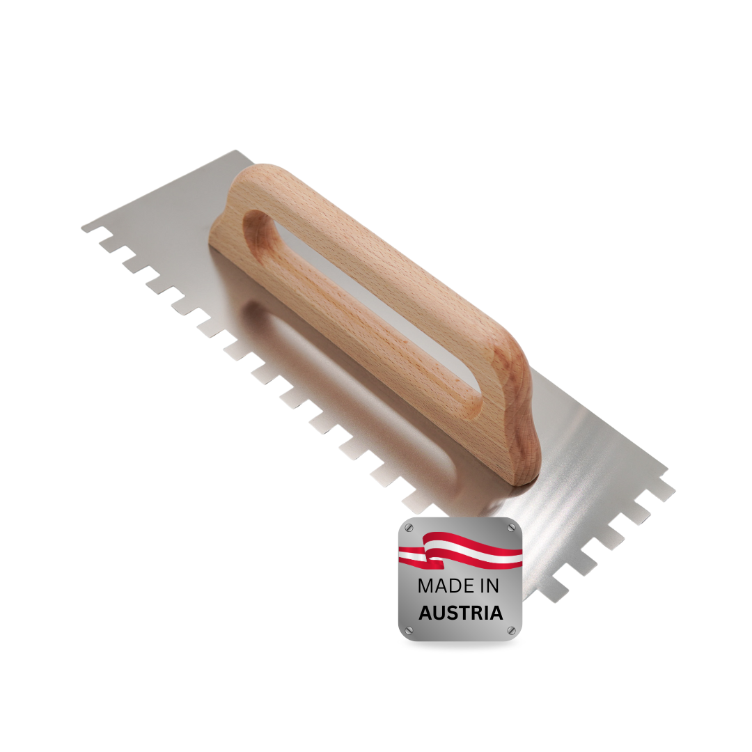 Kompakte Zahnkelle aus Edelstahl – Naturholzgriff – E4 bis E12