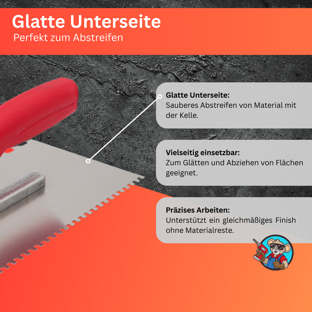 Doppel-Zahnkelle Edelstahl – Softgriff – E4/E10 oder E4/E12 – Profiqualität