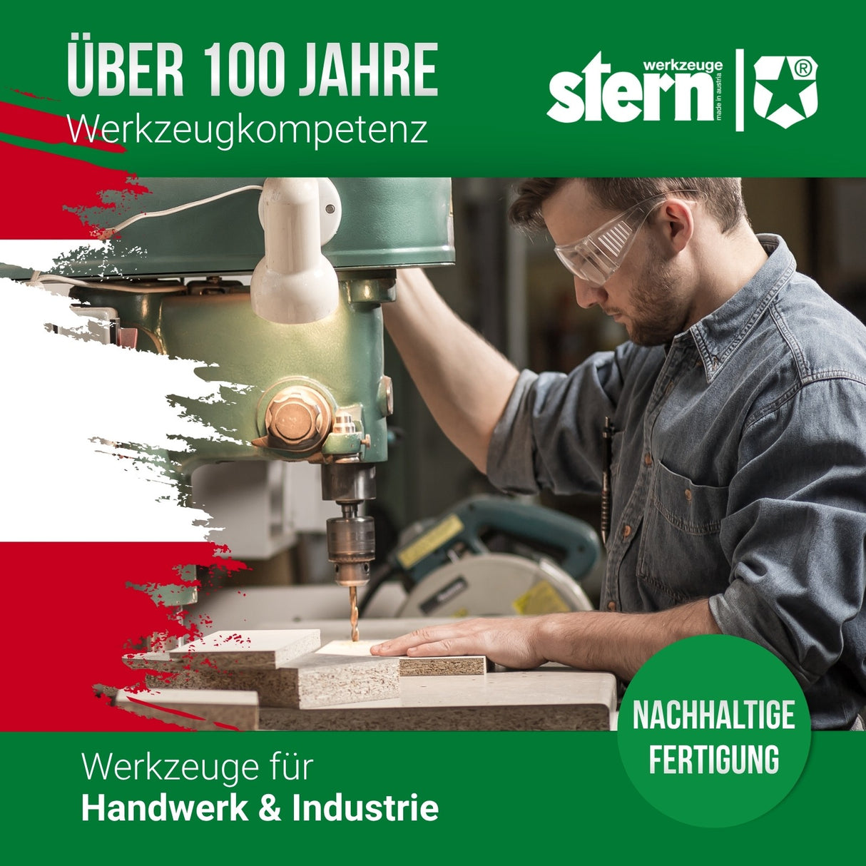 Forstnerbohrer Set Holz – STERN 5-teilig Ø 15–35 mm – Für Hartholz & Weichholz – Profi Qualität