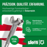 Forstnerbohrer Set Holz – STERN 5-teilig Ø 15–35 mm – Für Hartholz & Weichholz – Profi Qualität