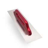 Glättekelle Edelstahl rostfrei – Profiqualität – Roter Buchenholzgriff – 500 × 130 mm