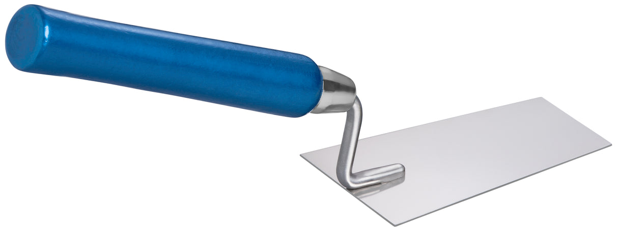 Fliesenkelle rostfrei mit langem Holzgriff