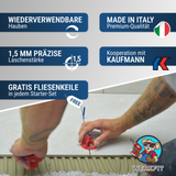 Fliesenverlegehilfe Nivelliersystem 1,5 mm