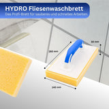 Fliesen Waschset 22 Liter – Waschboy mit Noppenrollen, Ausdrücksieb & Reibebrettern