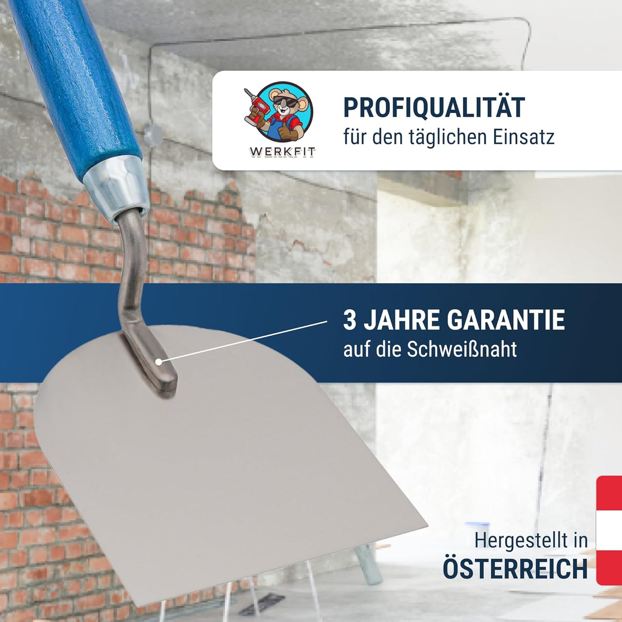 Gipserspachtel rostfrei