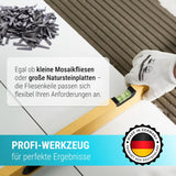 Fliesenkeile Kunststoff 30×7×0–5 mm – 500 Stück Abstandskeile für Fliesen