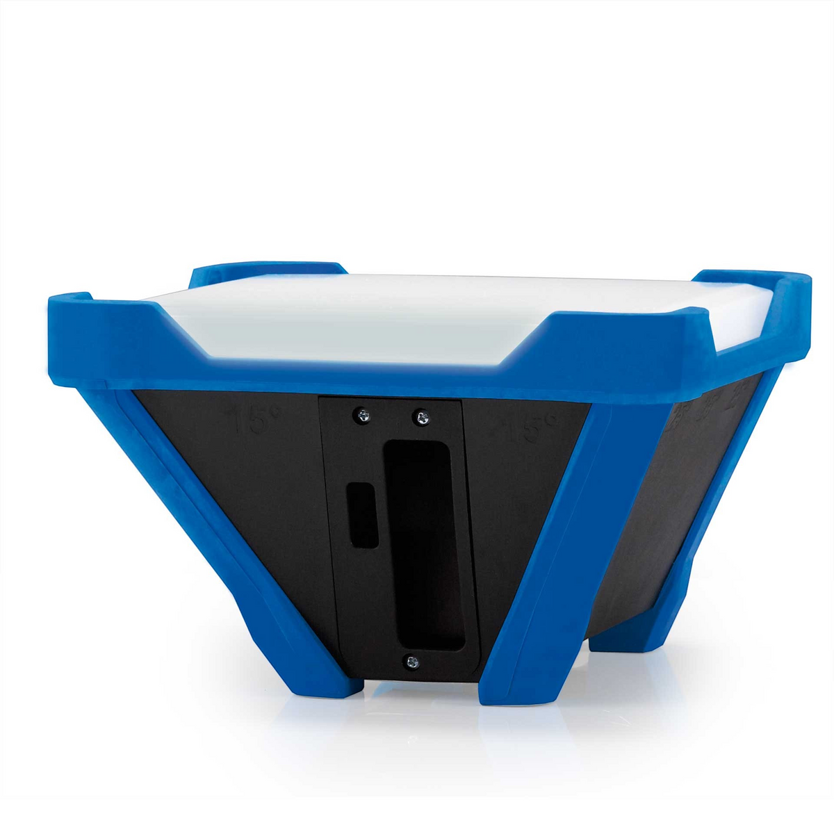 Werkfit LEDCUBE Classic Arbeitsleuchte mit 30 Watt und 5.200 Lumen in blauem, robustem Gehäuse