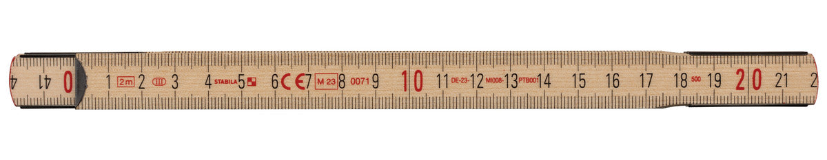 Holz-Gliedermaßstab Type 507 N