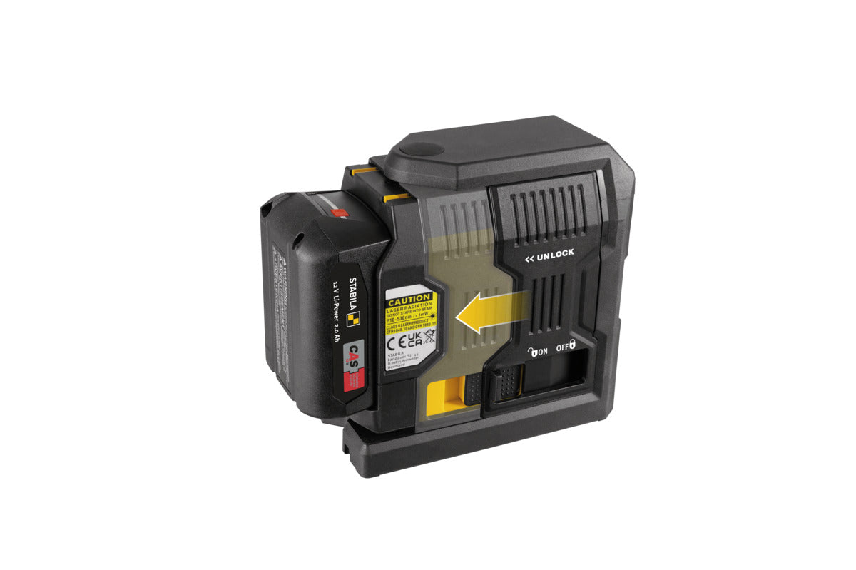 Kreuzlinien-Lot-Laser LAX 500 G 7-teiliges Set