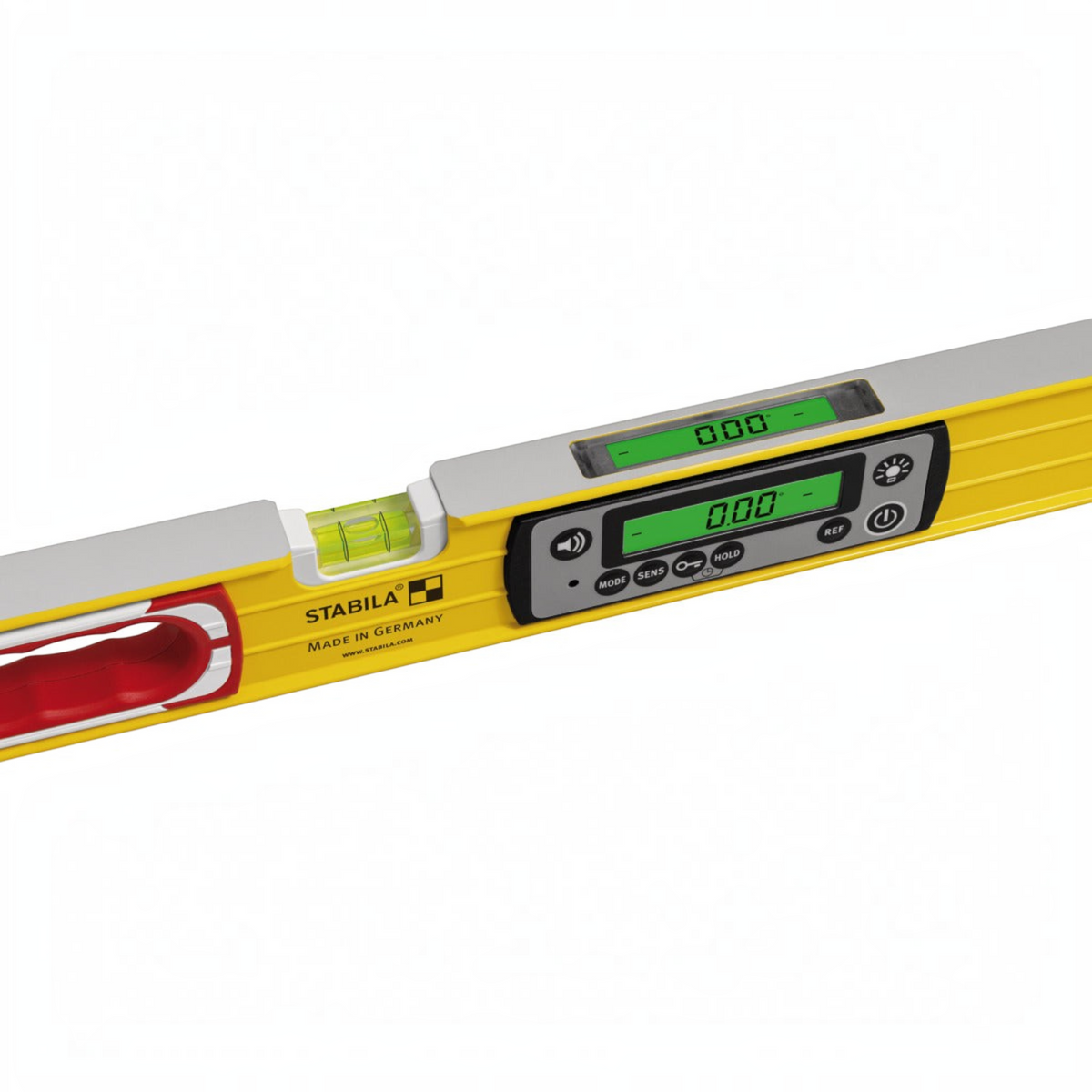 Werkfit Stabila TECH 196M elektronische Wasserwaage mit digitalem Display und beleuchteter Anzeige