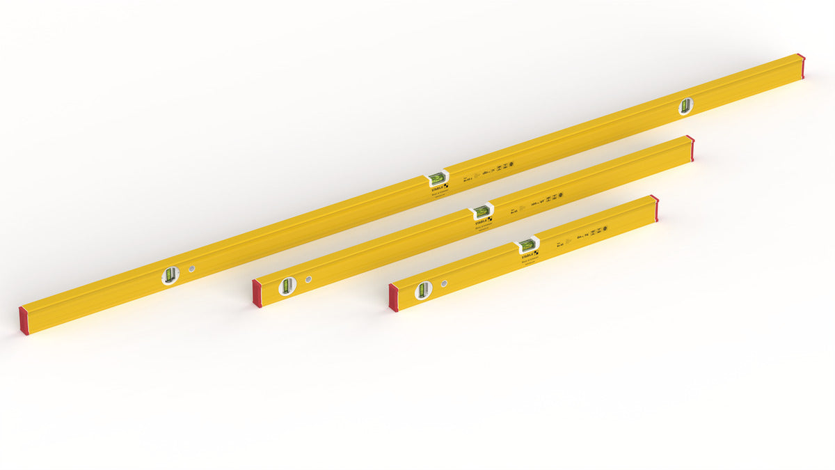 Wasserwaagen PRO SET 80 AS  3-teilig – 180 cm / 100 cm / 60 cm