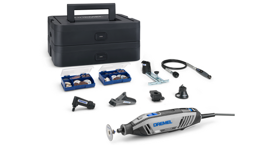 DREMEL® 4250 kabelgebundenes Multifunktionswerkzeug, 128 Zubehöre, 6 Vorsatzger.