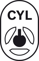 3-tlg. CYL-1 Steinbohrer-Set, 5/6/8 mm