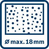 Akku-Bohrhammer mit ONECHUCK GBH 18V-18 X