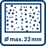 Akku-Bohrhammer mit ONECHUCK GBH 18V-22 X