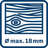 Akku-Bohrhammer mit ONECHUCK GBH 18V-18 X