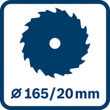 Akku-Kreissäge GKS 18V-57-2 GX