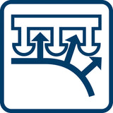 Exzenterschleifer GEX 125-1 AE, mit 3 x Schleifblatt C470, im Handwerkerkoffer