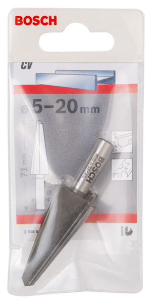 Blechschälbohrer Chrom-Vanadium, zylindrisch, 5 - 20 mm, 71 mm, 8 mm