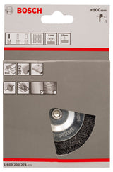 PRO Metal clean Scheibenbürste, zylindrischer Schaft, 100 x 0,2 mm
