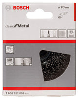 PRO Metal clean Topfbürste, 70 x 0,3 mm, Gewinde