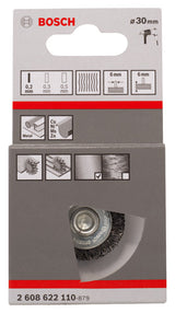 PRO Metal clean Scheibenbürste, gerader Schaft, 30 x 0,2 mm