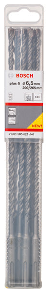 Hammerbohrer SDS plus-5, 6,5 x 200 x 265 mm, 10er-Pack