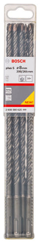 Hammerbohrer SDS plus-5, 8 x 200 x 265 mm, 10er-Pack