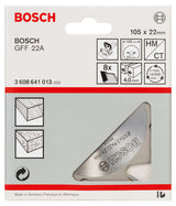 PRO Scheibenfräser, 105 x 22 x 4 mm, 8 Zähne