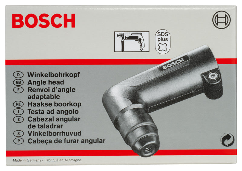 Winkelbohrkopf für leichte Bohrhämmer mit SDS plus Werkzeughalter, 43 mm