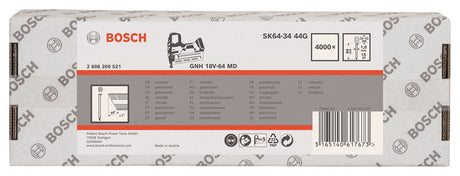 DA Senkkopf-Stift SK64-34 44G, 1,8mm, 44 mm, verzinkt, 4000er-Pack