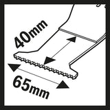 HCS Tauchsägeblatt AII 65 APC Wood, 40 x 65 mm, 10er-Pack