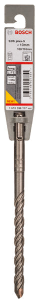 Hammerbohrer SDS plus-5, 10 x 100 x 165 mm