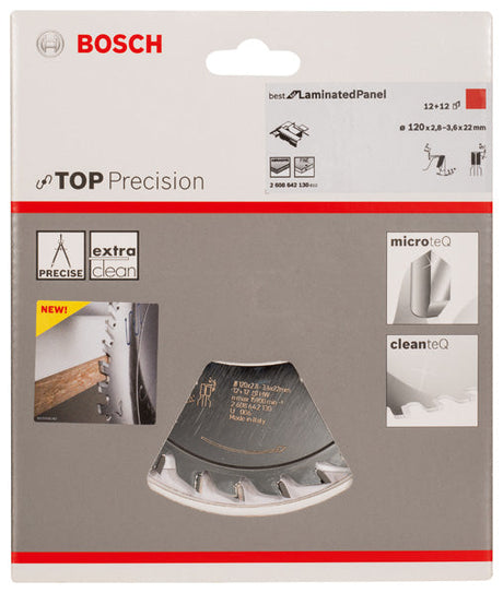 Vorritzblatt Top Precision Best for Laminated Panel, 120 x 22 x 2,8 - 3,6 mm
