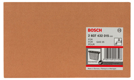 Faltenfilter, Polyester, viereckig, 4300 cm², 257 x 69 x 187 mm