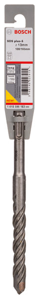 Hammerbohrer SDS plus-5, 13 x 100 x 165 mm