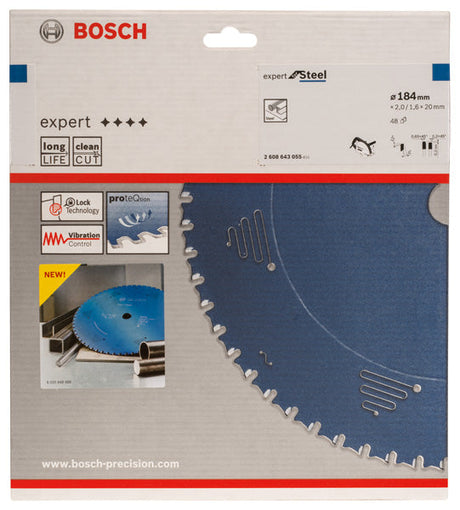 Kreissägeblatt Expert for Steel H 184 x 20 - 48