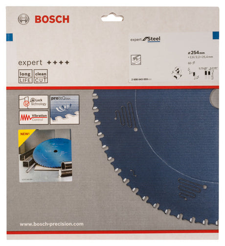Kreissägeblatt Expert for Steel B 254 x 25,4 - 60