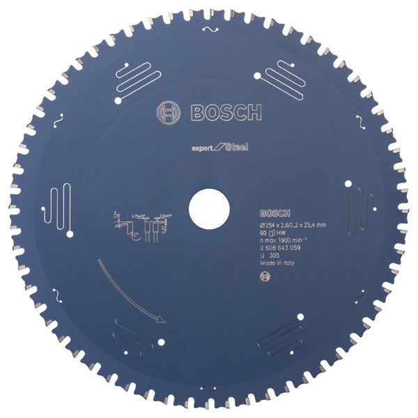 Kreissägeblatt Expert for Steel B 254 x 25,4 - 60