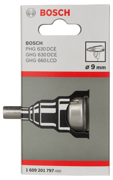Reduzierdüse für Bosch-Heißluftgebläse, 9 mm