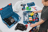 Combo Kit 18V-Set mit 5 Werkzeugen: GSB + GBH + GWS + GSA + GLI + 3 x Akku
